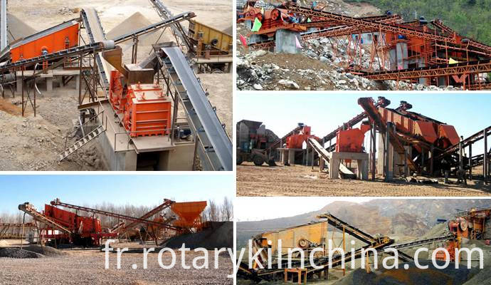 Chaîne de production de concassage de pierre Stone Crushing Production Line